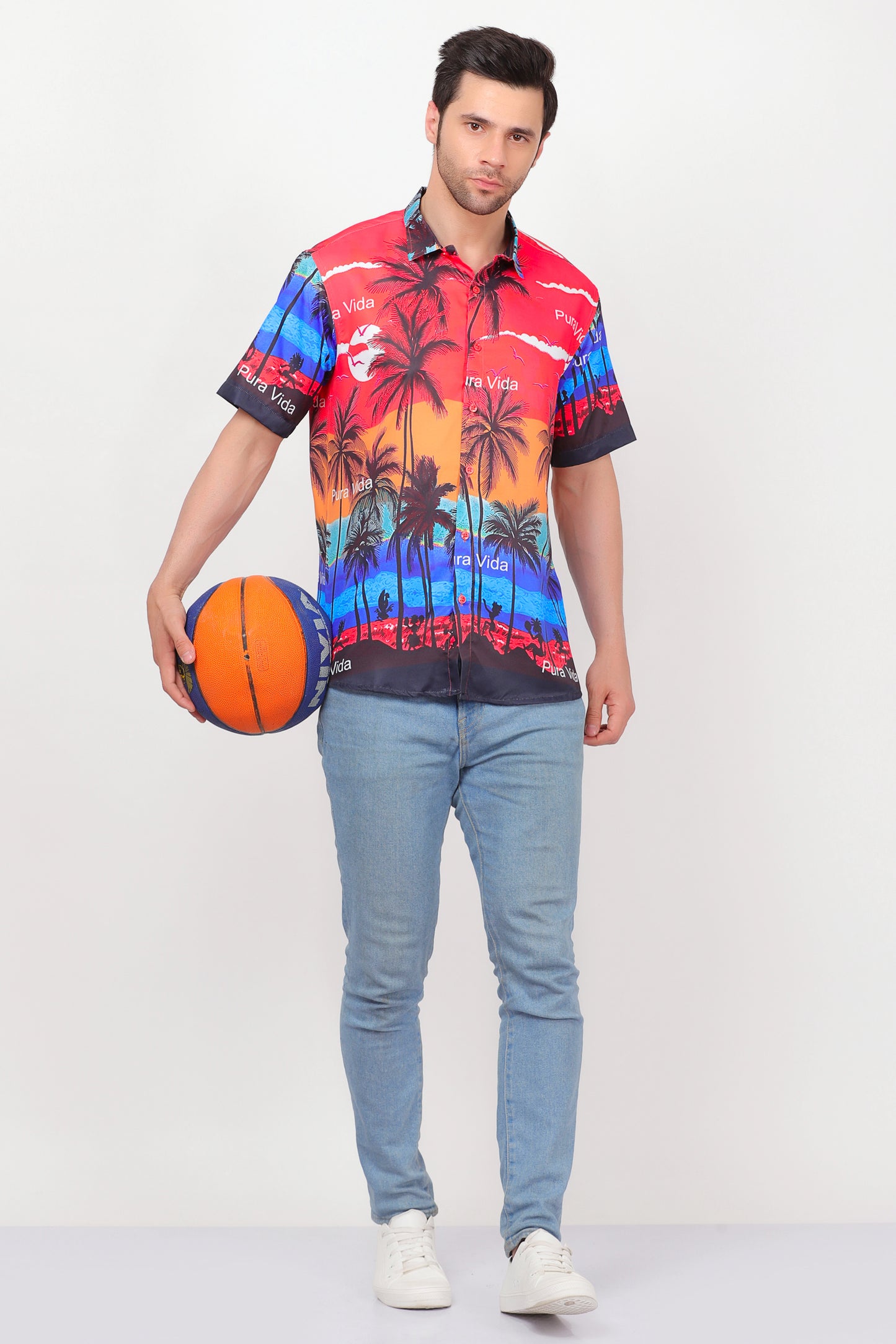 Camisa Hawaiana de Caballero