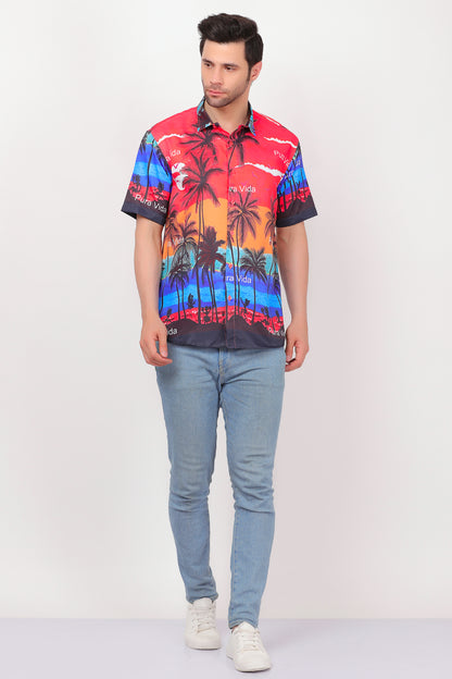 Camisa Hawaiana de Caballero