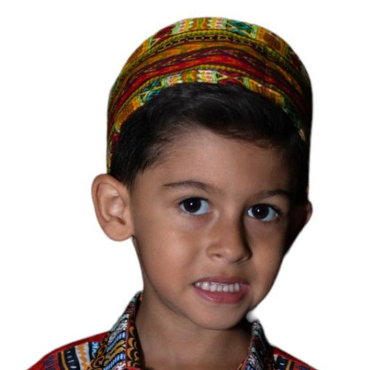 Kufi Afrocaribeño de Niño Unisex