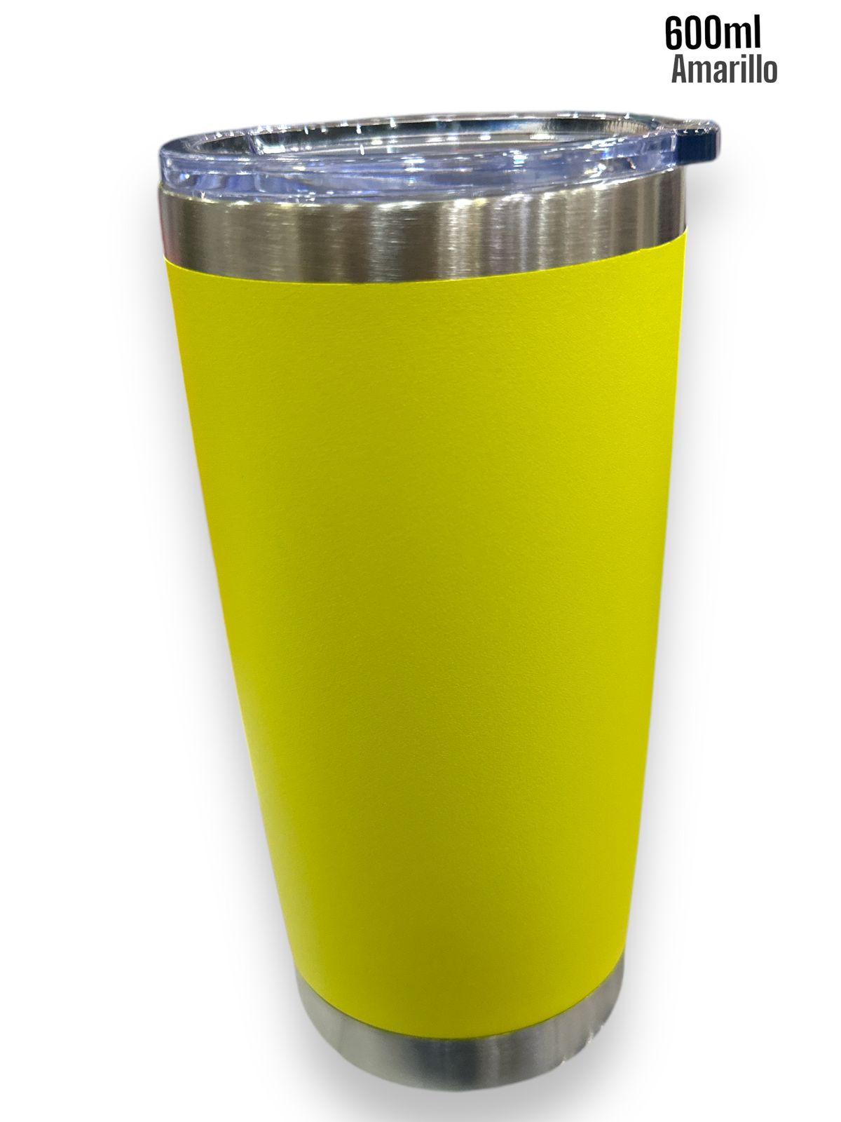 Vaso Térmico 600ml Amarillo