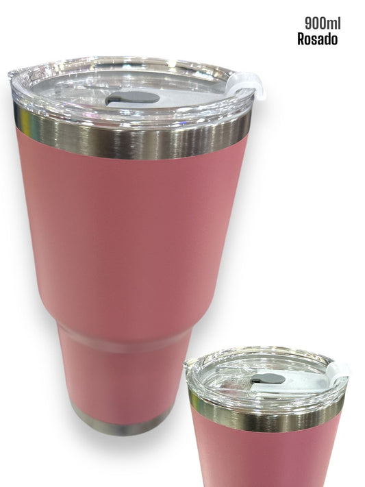 Vaso Térmico 900ml Rosado